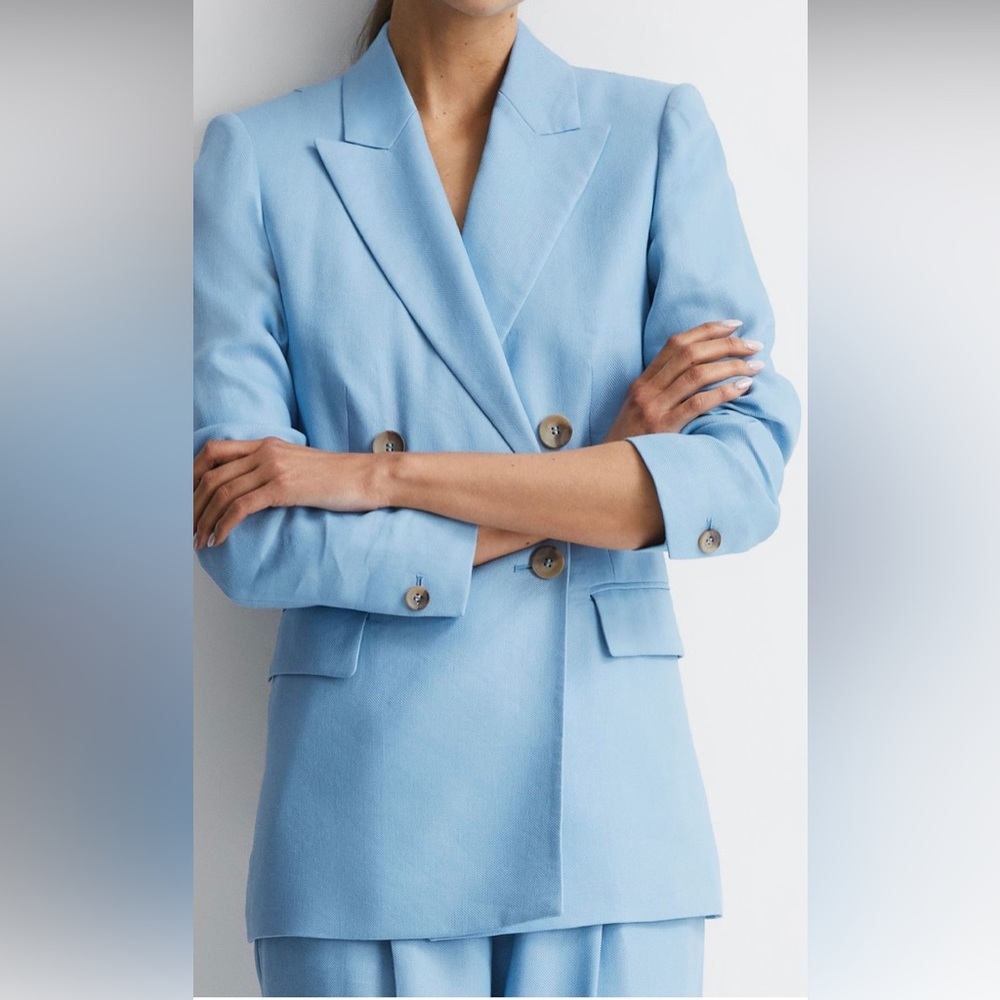 Reiss Hollie linen suit set